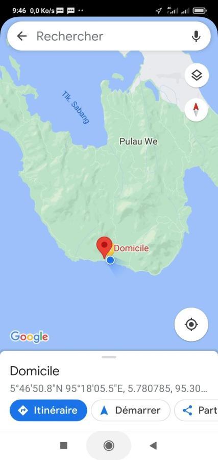Pulau Weh Sabang Marifi Bed & Breakfast Paya Ngoại thất bức ảnh